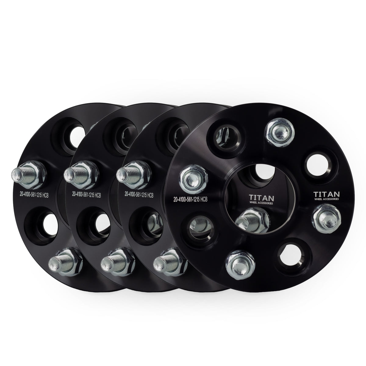 20mm Wheel Spacers for Honda EF EG EK EP Civic | 4x100 | 56.1 Hubcentric |12x1.5 Studs — set of 4