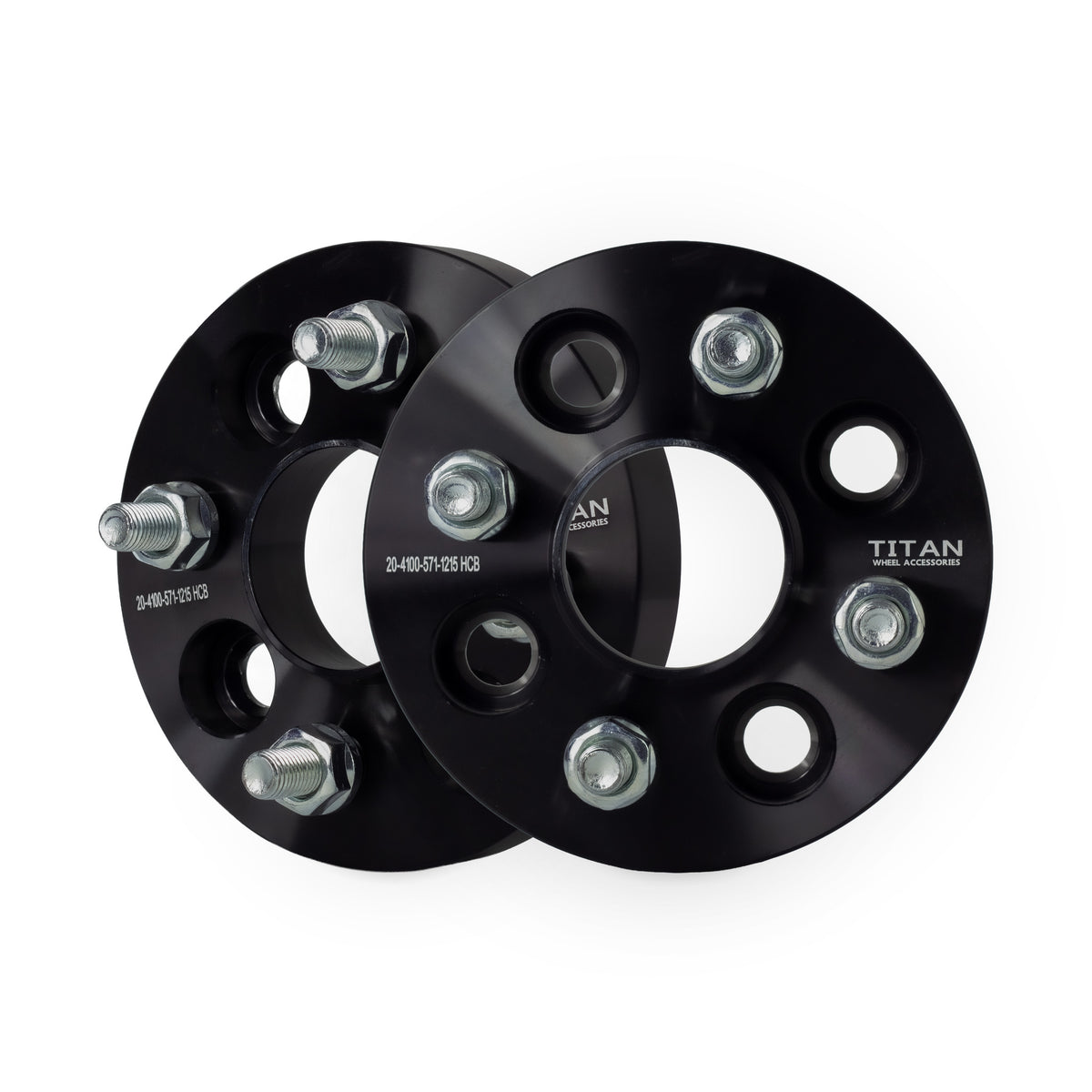 20mm Wheel Spacers for BMW VW Audi 4 Lug | 4x100 | 57.1 Hubcentric |12x1.5 Studs — pair of 2