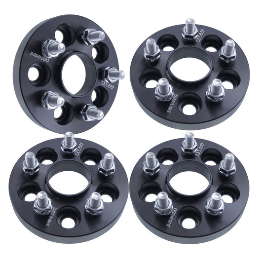 1" (25mm) Wheel Spacers for Subaru Scion | 5x100 | 56.1 Hubcentric | 12x1.25 Studs |