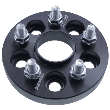 25mm (1") Wheel Spacers for VW Golf Jetta Audi TT | 5x100 | 57.1 Hubcentric | 12x1.5 Studs |