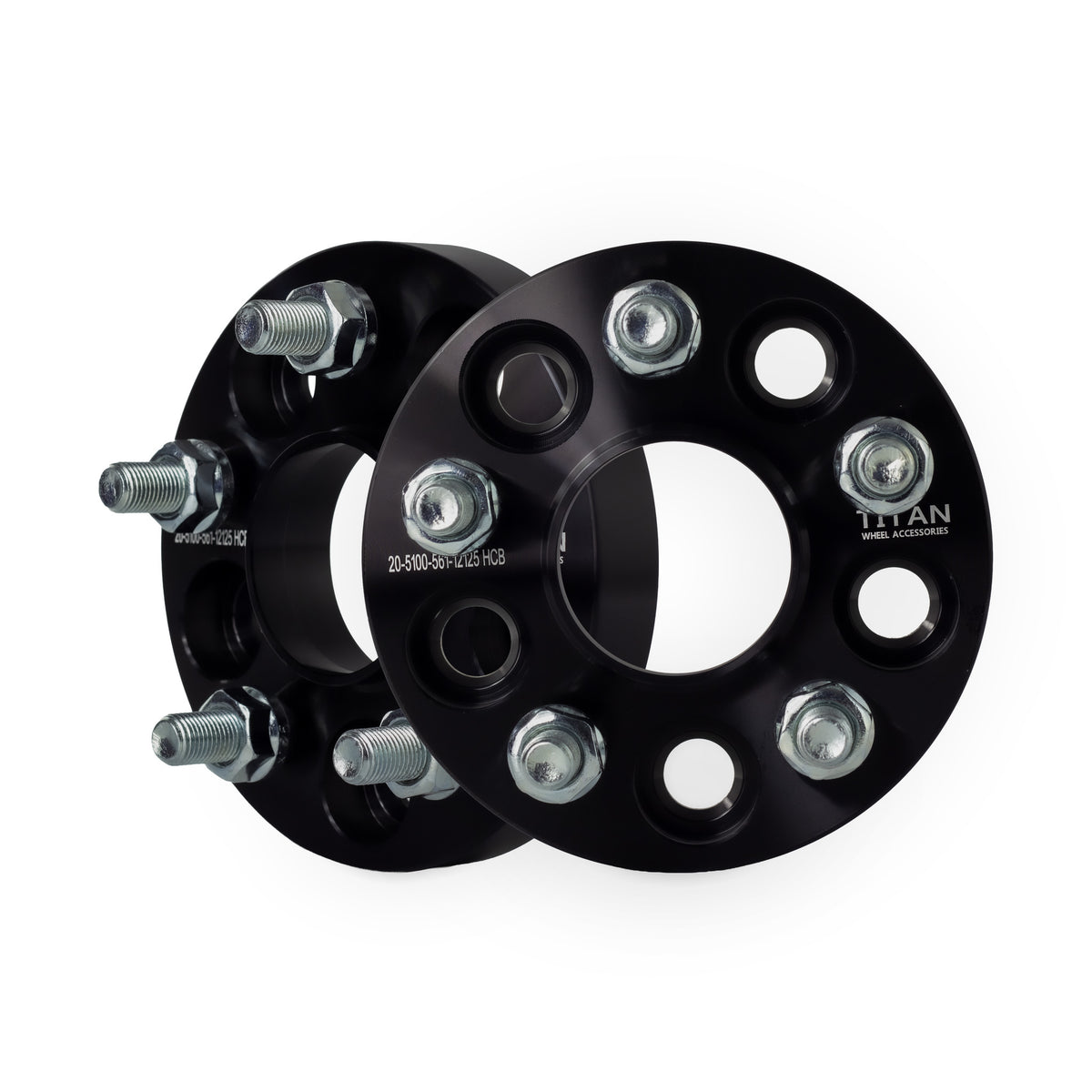 20mm Wheel Spacers for Subaru BRZ Impreza WRX | 5x100 | 56.1 Hubcentric | 12x1.25 Studs — pair of 2