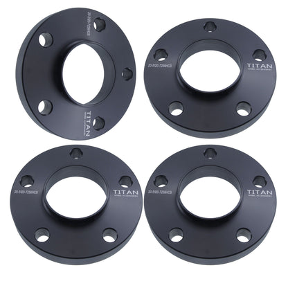 25mm (1") Wheel Spacers for BMW 1 3 5 6 7 Series | 5x120 | 72.56 Hubcentric |
