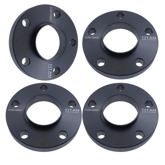 25mm (1") Wheel Spacers for BMW 1 3 5 6 7 Series | 5x120 | 72.56 Hubcentric |