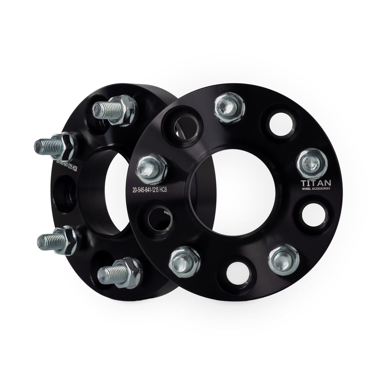 20mm Wheel Spacers for Acura TSX TL Honda Accord Civic | 5x114.3 (5x4.5) | 64.1 Hubcentric |12x1.5 Studs — pair of 2