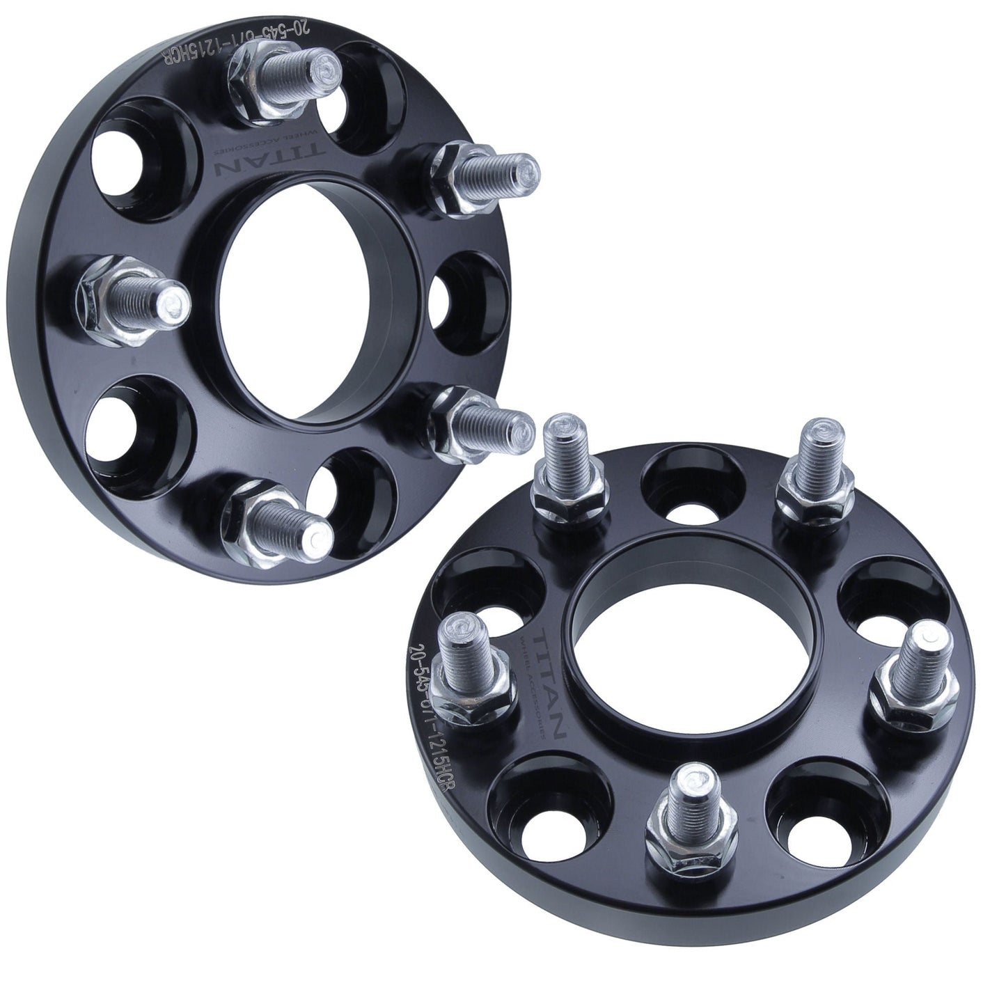 15mm Wheel Spacers for Mazda 3 5 6 RX Mitsubishi Eclipse | 5x114.3 (5x4.5) | 67.1 Hubcentric |12x1.5 Studs |
