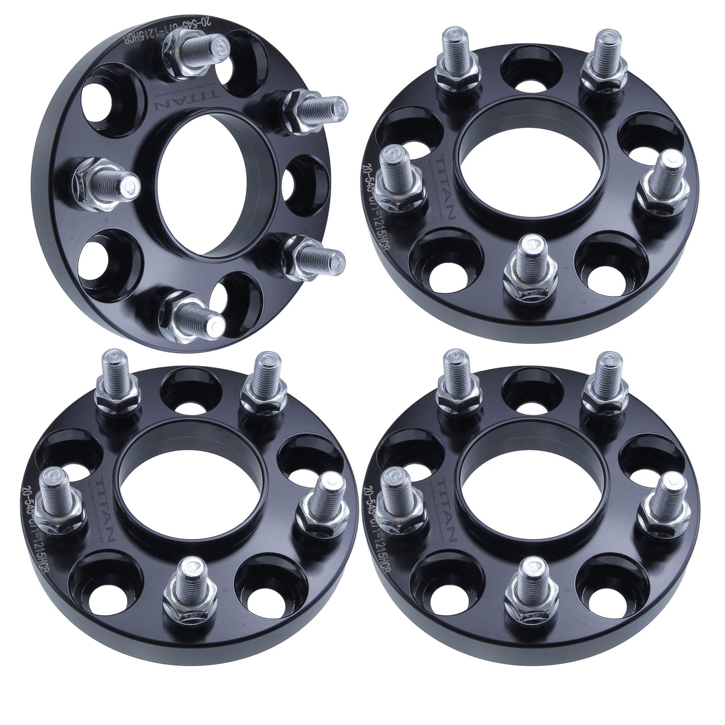 15mm Wheel Spacers for Genesis G70 G80 G90 Hyundai | 5x114.3 (5x4.5) | 67.1 Hubcentric |12x1.5 Studs |