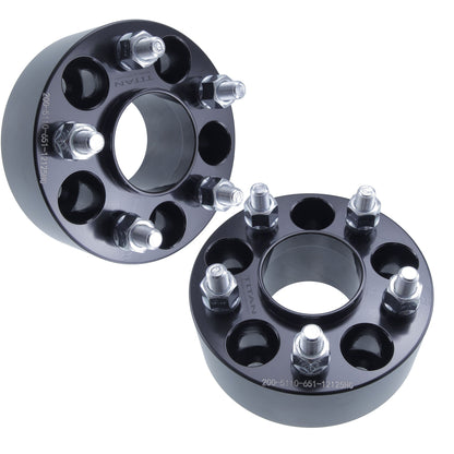 38mm (1.5") Wheel Spacers for Jeep Cherokee Compass Renegade Chrysler 200 | 5x110 | 65.1 Hubcentric |12x1.25 Studs |