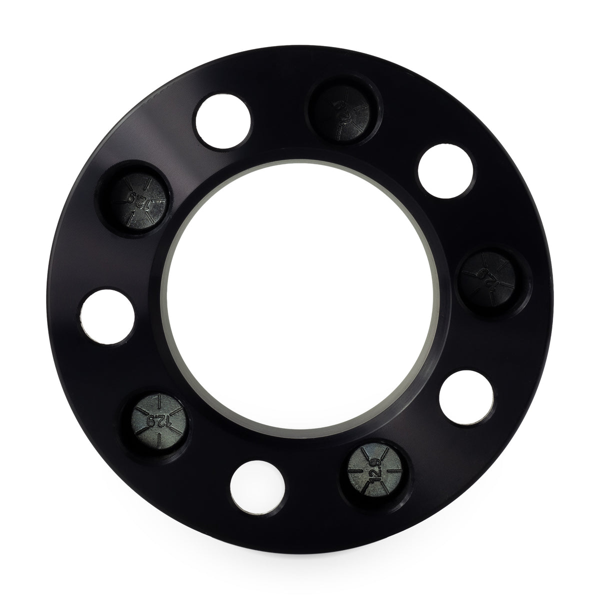 2" (50mm) Wheel Spacers for Jeep Wrangler TJ YJ XJ KJ MJ | 5x4.5 (5x114.3) | 1/2x20 Studs — rear view