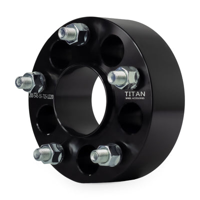 2" (50mm) 5x4.5 To 5x5 Wheel Adapters |JK Wheels onto TJ YJ | 71.5 Hubcentric | 1/2x20 Studs