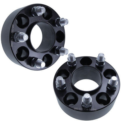2" (50mm) Wheel Spacers for Dodge Charger Challenger Magnum Chrysler 300 | 5x4.5 (5x114.3) | 71.5 Hubcentric |14x1.5 Studs |