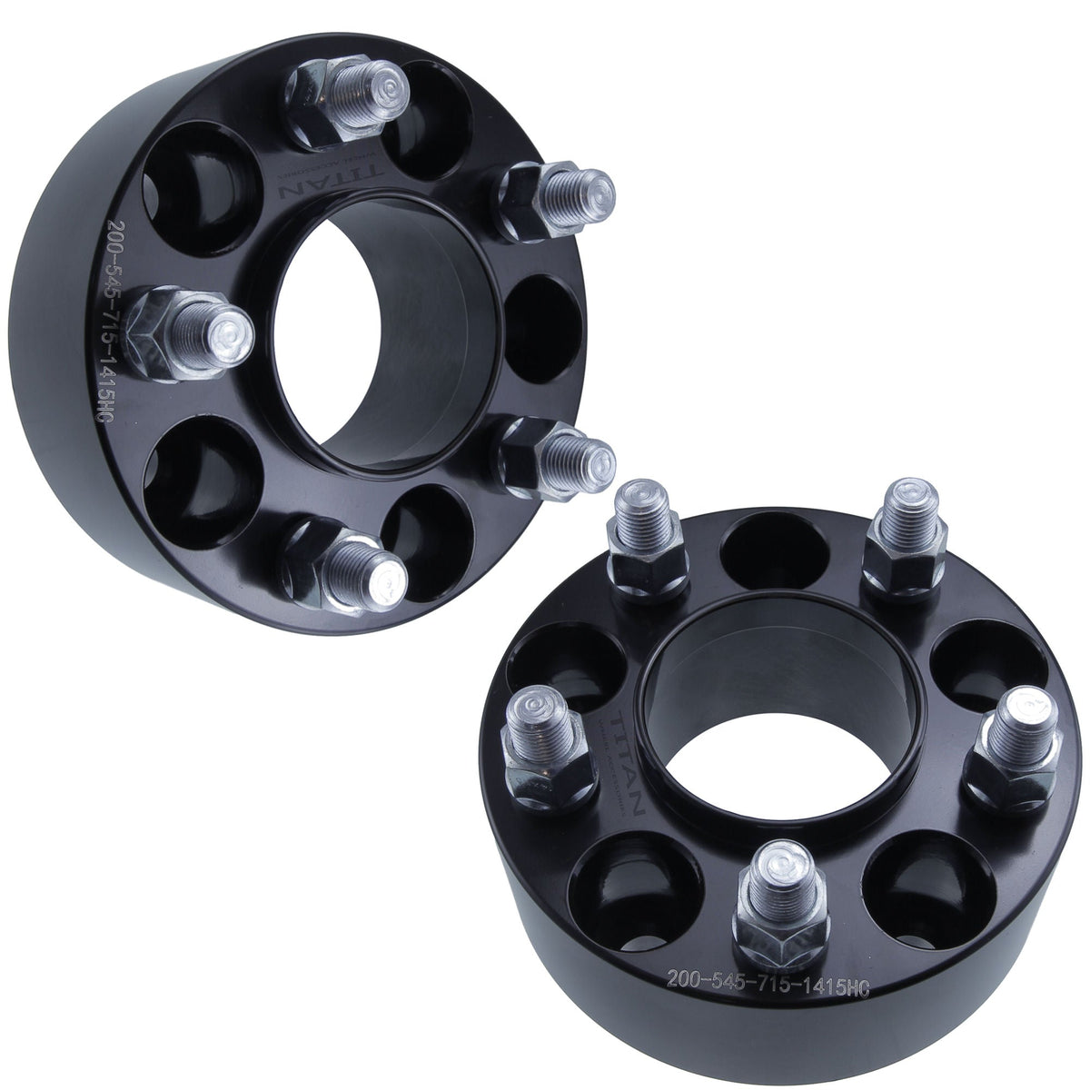 2" (50mm) Wheel Spacers for Jeep Wrangler TJ YJ XJ KJ ZJ MJ | 5x4.5 (5x114.3) | 71.5 Hubcentric | 1/2x20 Studs — view 2