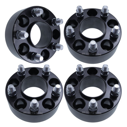 2" (50mm) Wheel Spacers for Jeep Wrangler TJ YJ XJ KJ ZJ MJ | 5x4.5 (5x114.3) | 71.5 Hubcentric | 1/2x20 Studs |