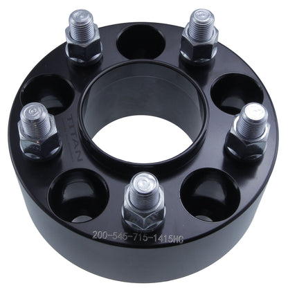 2" (50mm) Wheel Spacers for Dodge Charger Challenger Magnum Chrysler 300 | 5x4.5 (5x114.3) | 71.5 Hubcentric |14x1.5 Studs |