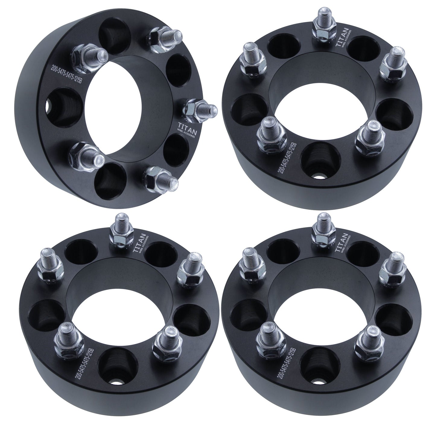 1.5" Wheel Spacers for Chevy Corvette Camaro S10 Firebird | 5x4.75 | 12x1.5 Studs |