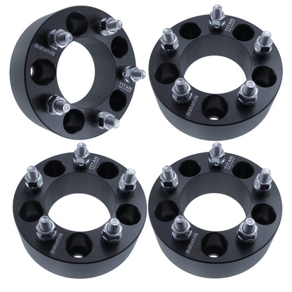 1" Wheel Spacers for Chevy Corvette Camaro Firebird S10 | 5x4.75 (5x120) | 12x1.5 Studs |