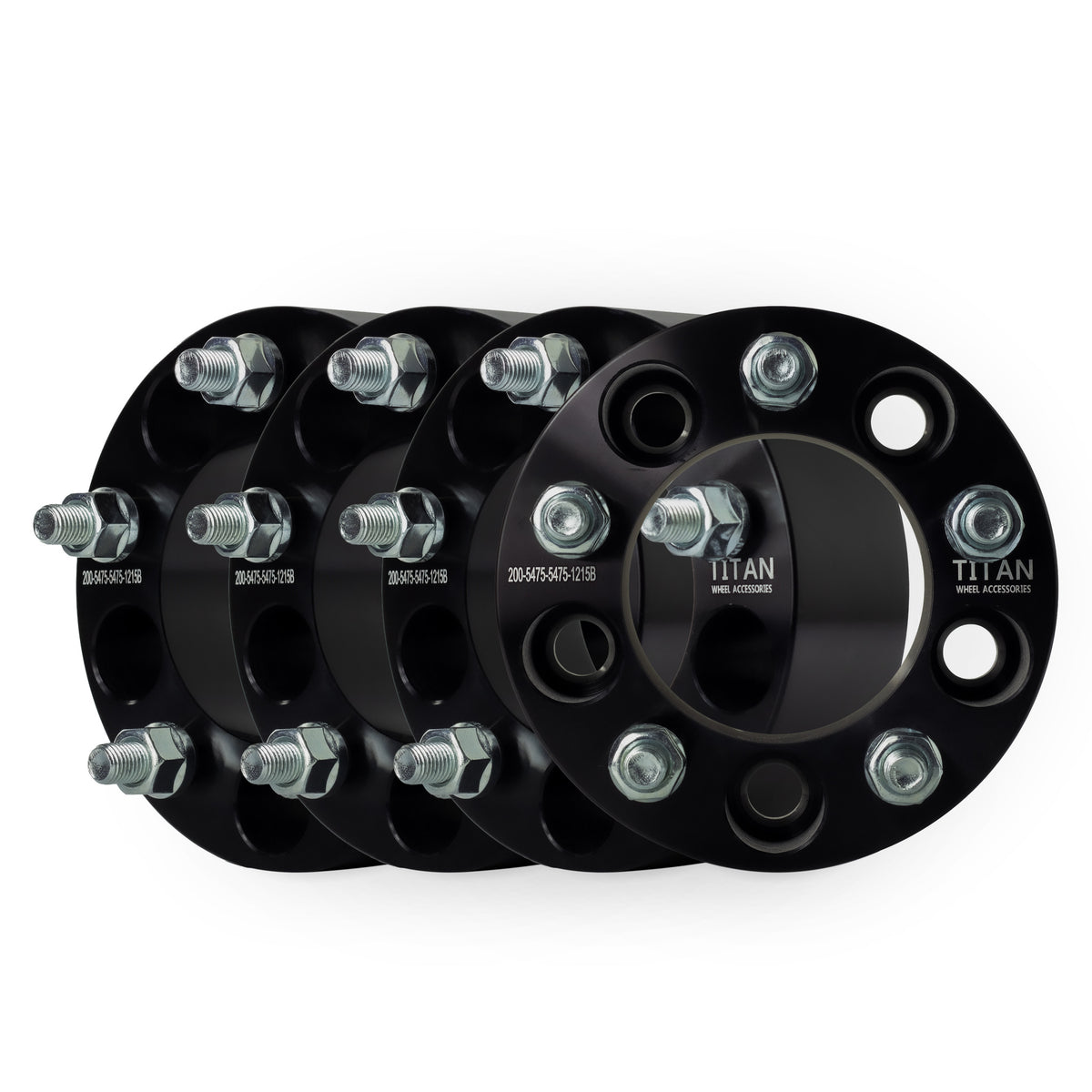 2" (50MM) Wheel Spacers for Corvette Camaro Firebird S-10 | 5x4.75 | 12x1.5 — set of 4