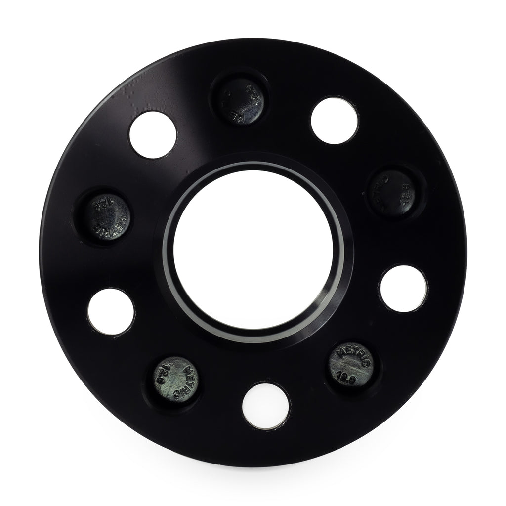 2" (50mm) Wheel Spacers for Chevy Camaro | 5x4.75 (5x120) | 66.9 Hubcentric |14x1.5 Studs — rear view
