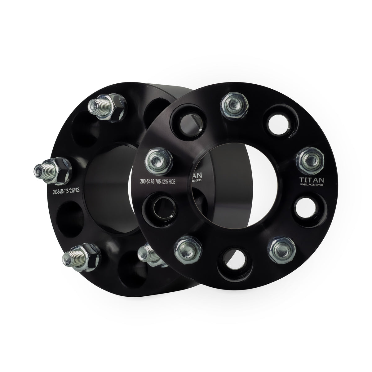 2" (50mm) Wheel Spacers for Chevy Camaro Corvette S10 Blazer GMC Sonoma S15 | 5x4.75 (5x120) | 70.5 Hubcentric — pair of 2
