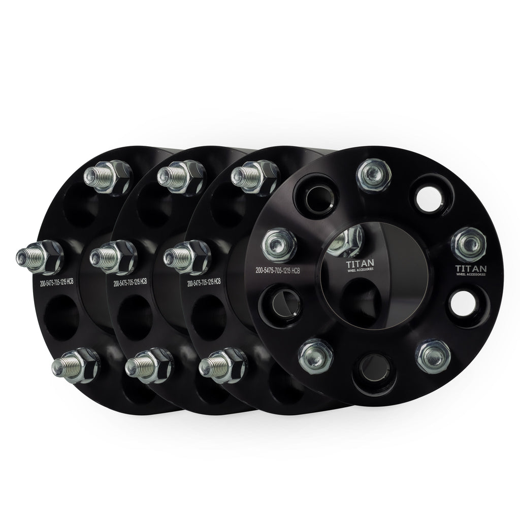 2" (50mm) Wheel Spacers for Chevy Camaro Corvette S10 Blazer GMC Sonoma S15 | 5x4.75 (5x120) | 70.5 Hubcentric — set of 4