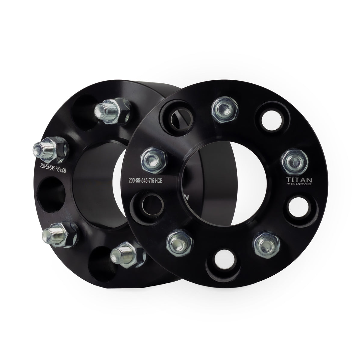2" (50mm) 5x5 To 5x4.5 Wheel Adapters | 71.5 Hubcentric | 1/2x20 Studs — -b2pack