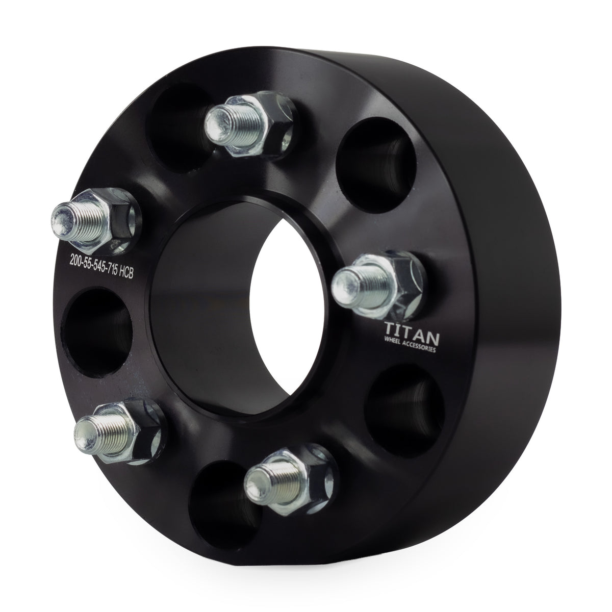 2" (50mm) 5x5 To 5x4.5 Wheel Adapters | 71.5 Hubcentric | 1/2x20 Studs — -bfront-45