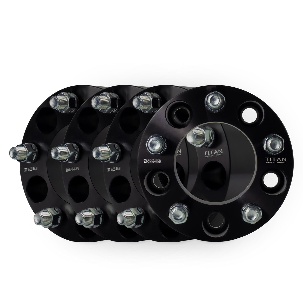 2" Wheel Spacers for Jeep Grand Cherokee | 5x5 (5x127) | 14x1.5 Studs — set of 4