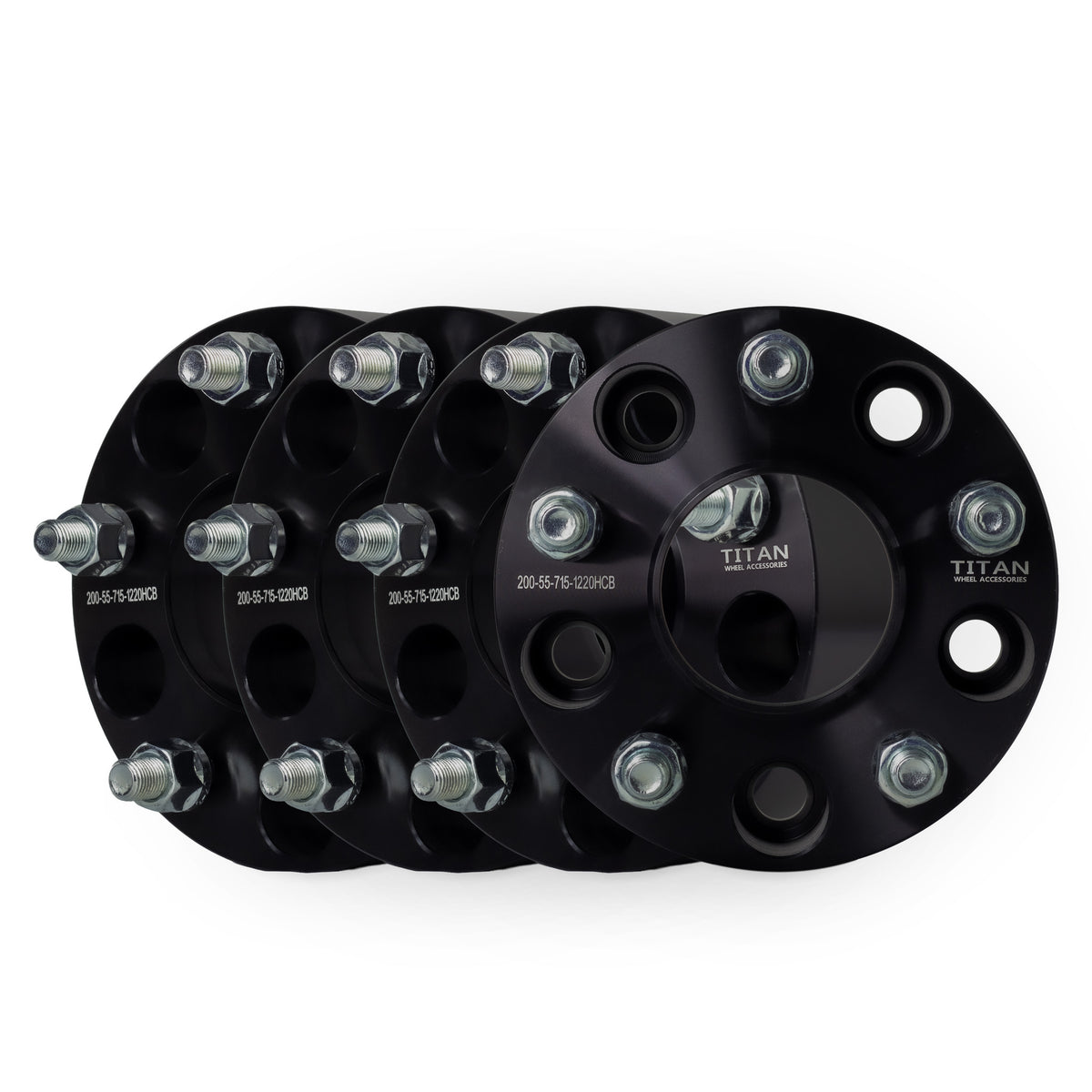 2" (50mm) Wheel Spacers for Jeep Grand Cherokee Commander Wrangler JK | 5x5 (5x127) | 71.5 Hubcentric — set of 4