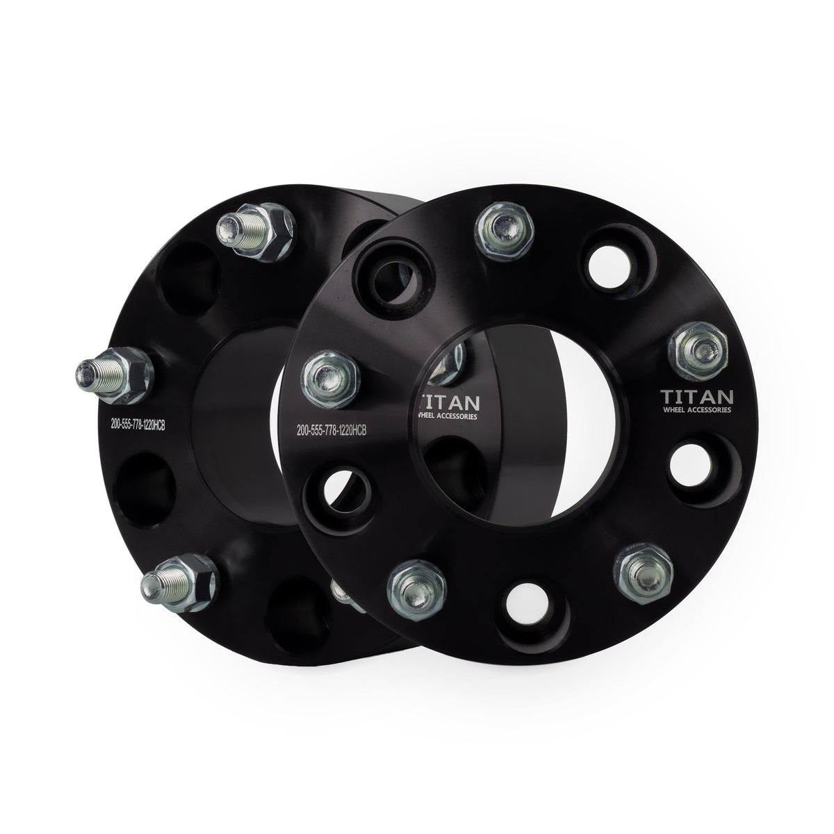 2" (50mm) Wheel Spacers for Dodge Ram 1500 | 5x5.5 (5x139.7) | 77.8 Hubcentric |1/2x20 Studs — pair of 2