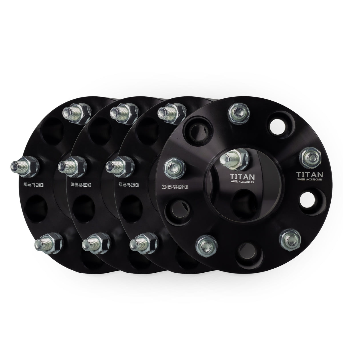 2" (50mm) Wheel Spacers for Dodge Ram 1500 | 5x5.5 (5x139.7) | 77.8 Hubcentric |1/2x20 Studs — set of 4