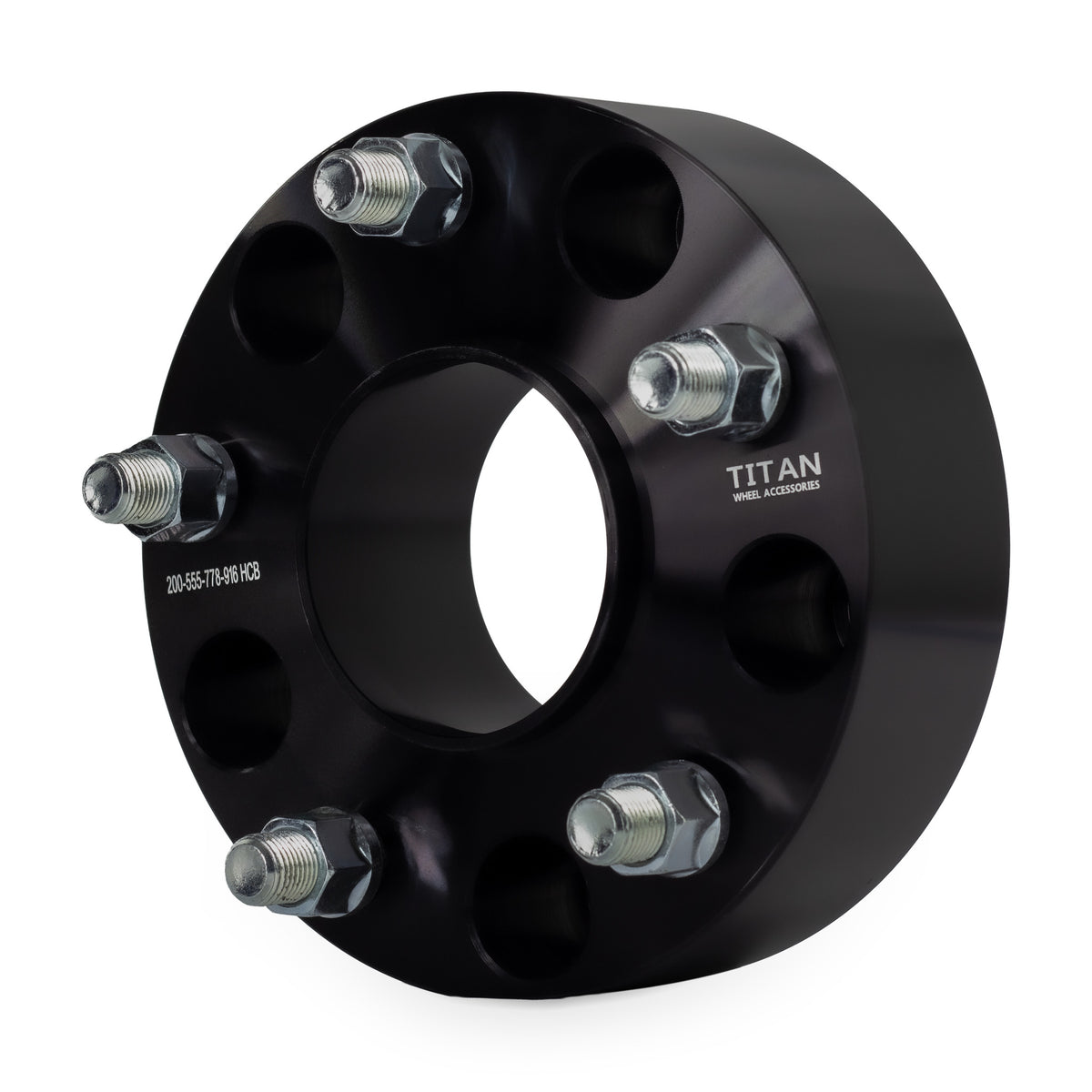 2" (50mm) Wheel Spacers for Dodge Ram Dakota Durango | 5x5.5 (5x139.7) | 77.8 Hubcentric — front three-quarter view
