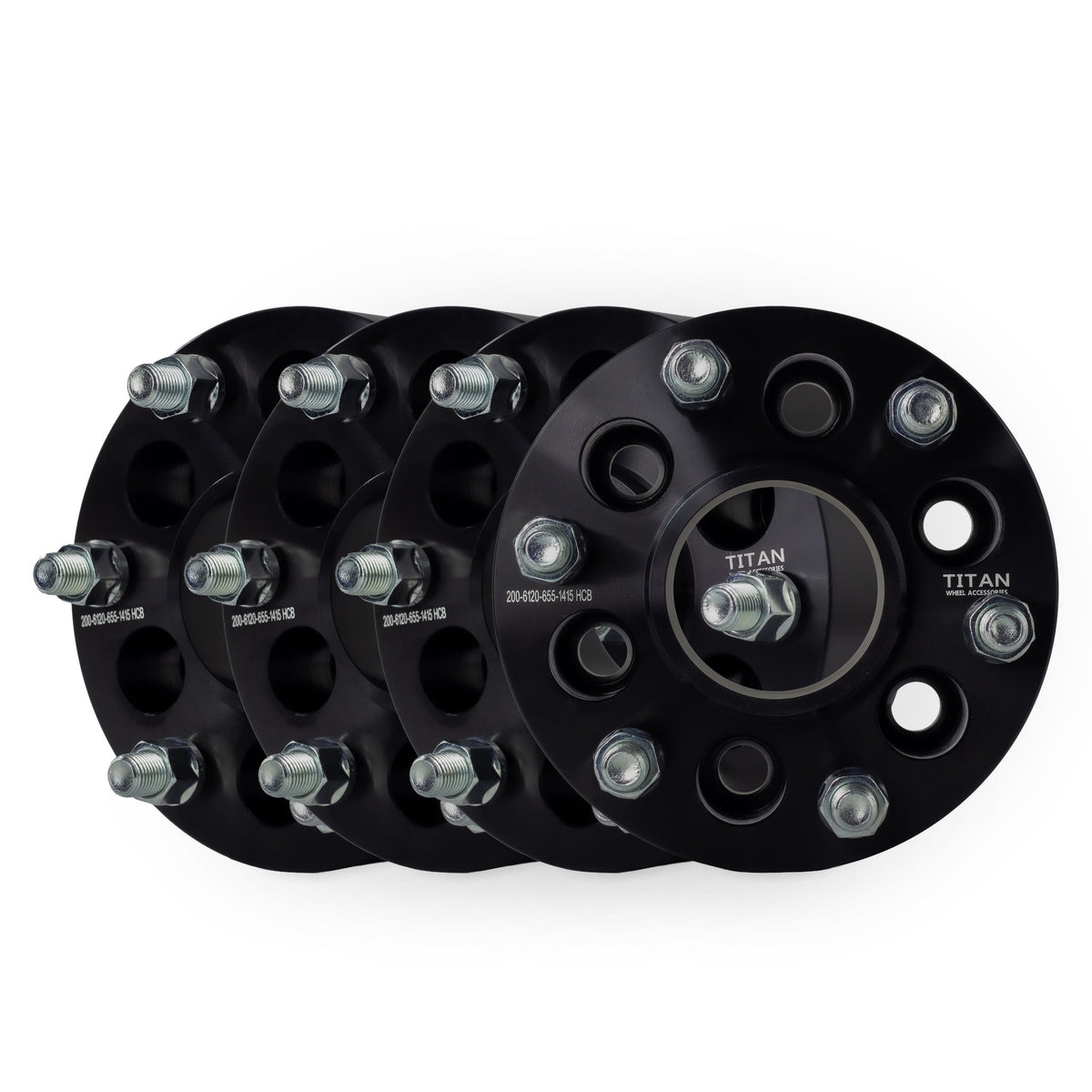 2" (50mm) 6x120 To 6x5.5 (6x139.7) Wheel Adapters | Hubcentric 66.9 | 14x1.5 Studs — set of 4