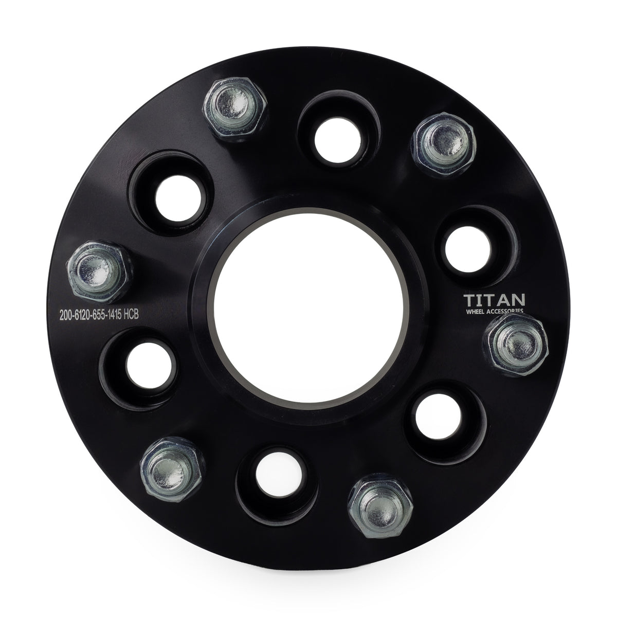 2" (50mm) 6x120 To 6x5.5 (6x139.7) Wheel Adapters | Hubcentric 66.9 | 14x1.5 Studs — front view