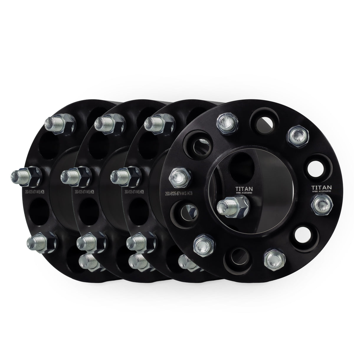 2" (50mm) Wheel Spacers for Ford F150 2015+ | 6x135 | 87.1 Hubcentric |14x1.5 Studs — set of 4