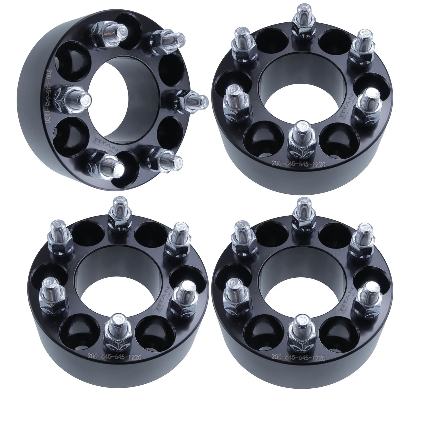 2" Wheel Spacers for Dodge Viper Dakota Durango | 6x4.5 | 1/2x20 Studs |