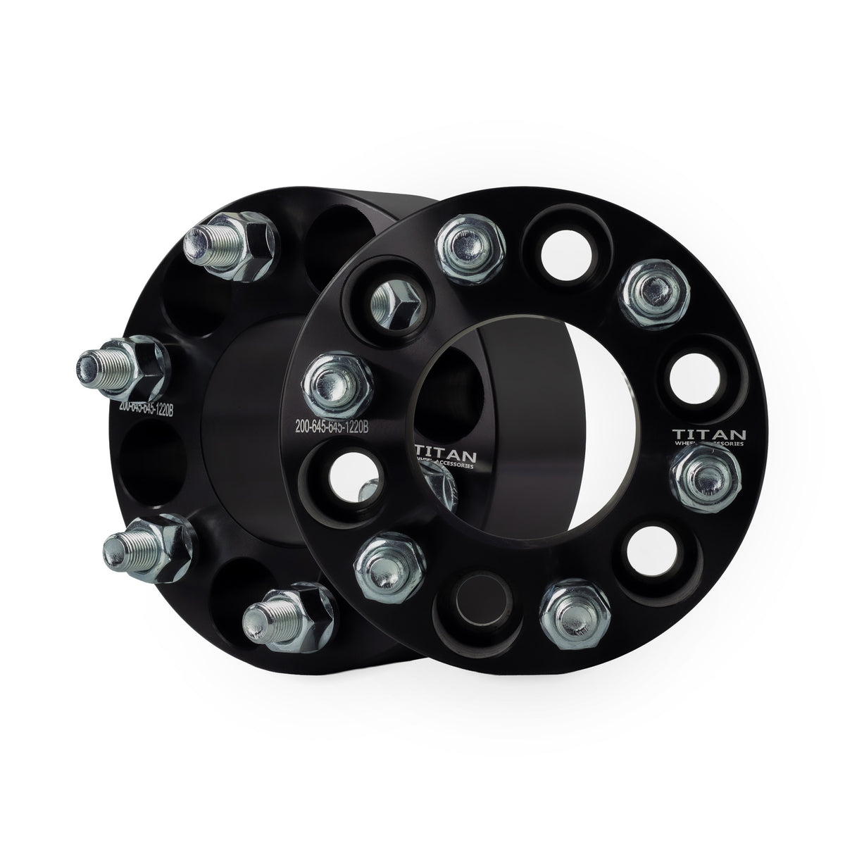 2" Wheel Spacers for Dodge Viper Dakota Durango | 6x4.5 | 1/2x20 Studs — pair of 2