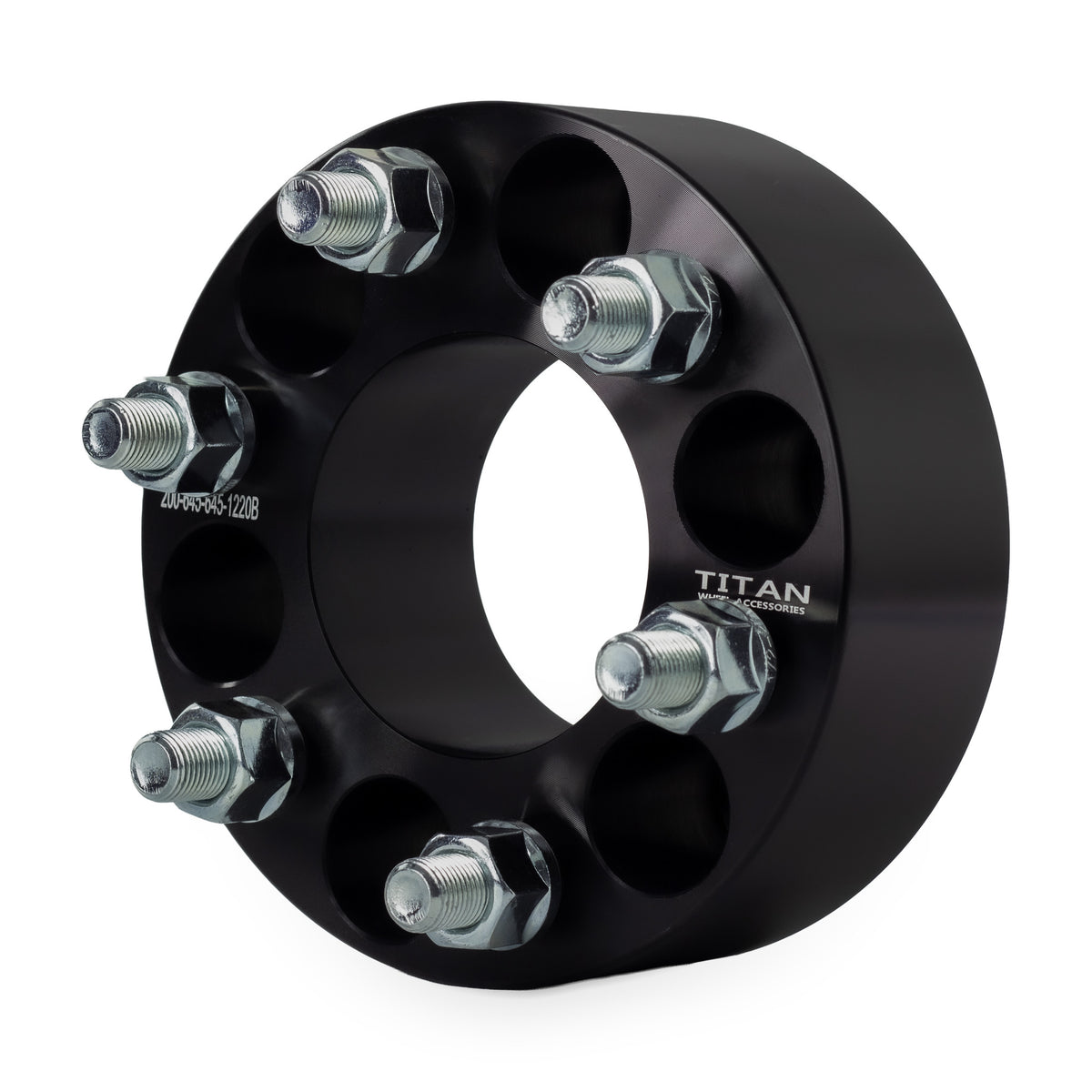 2" Wheel Spacers for Dodge Viper Dakota Durango | 6x4.5 | 1/2x20 Studs — front three-quarter view