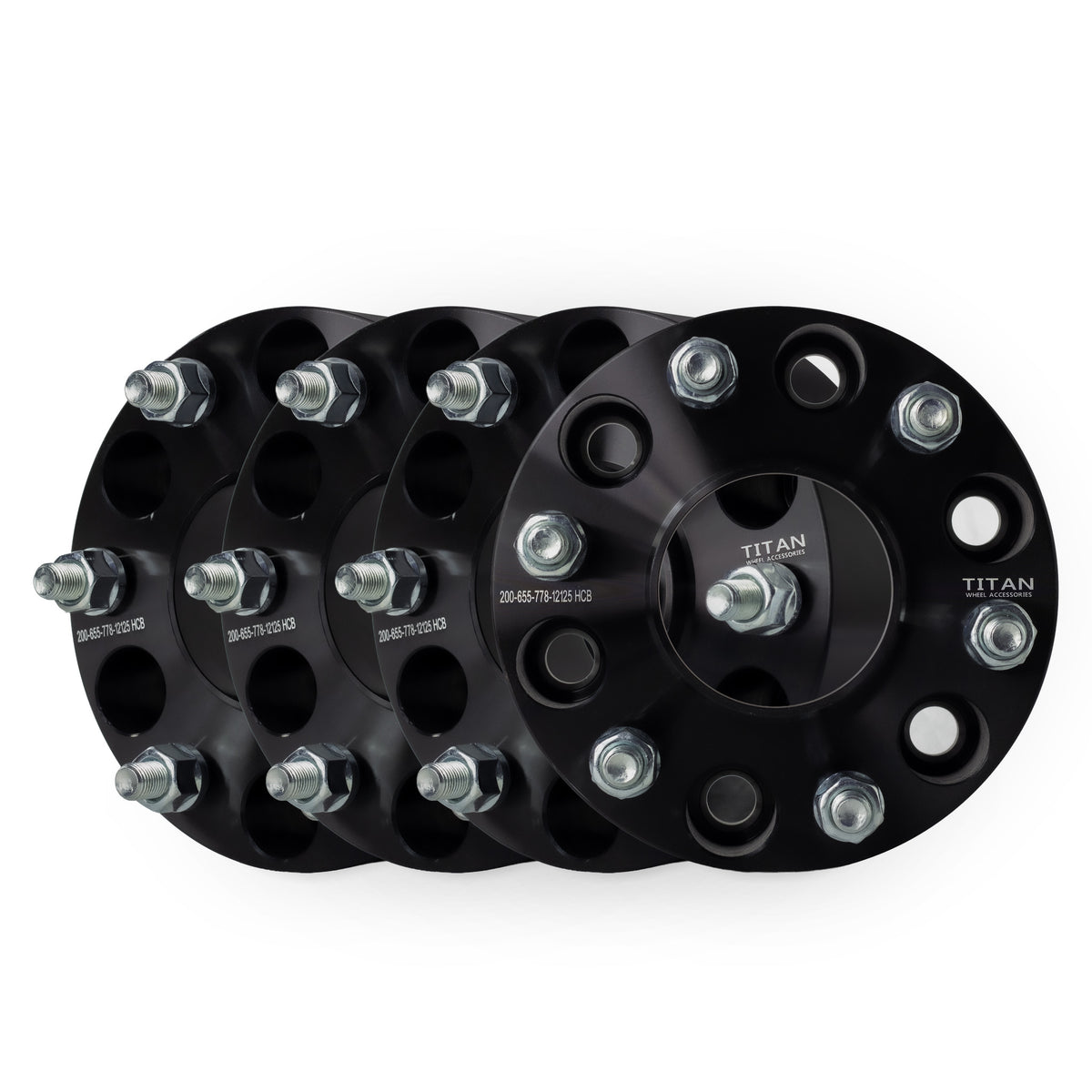 2" (50mm) Wheel Spacers for Infiniti QX56 Nissan Armada | 6x5.5 (6x139.7) | 77.8 Hubcentric |12x1.25 Studs — set of 4