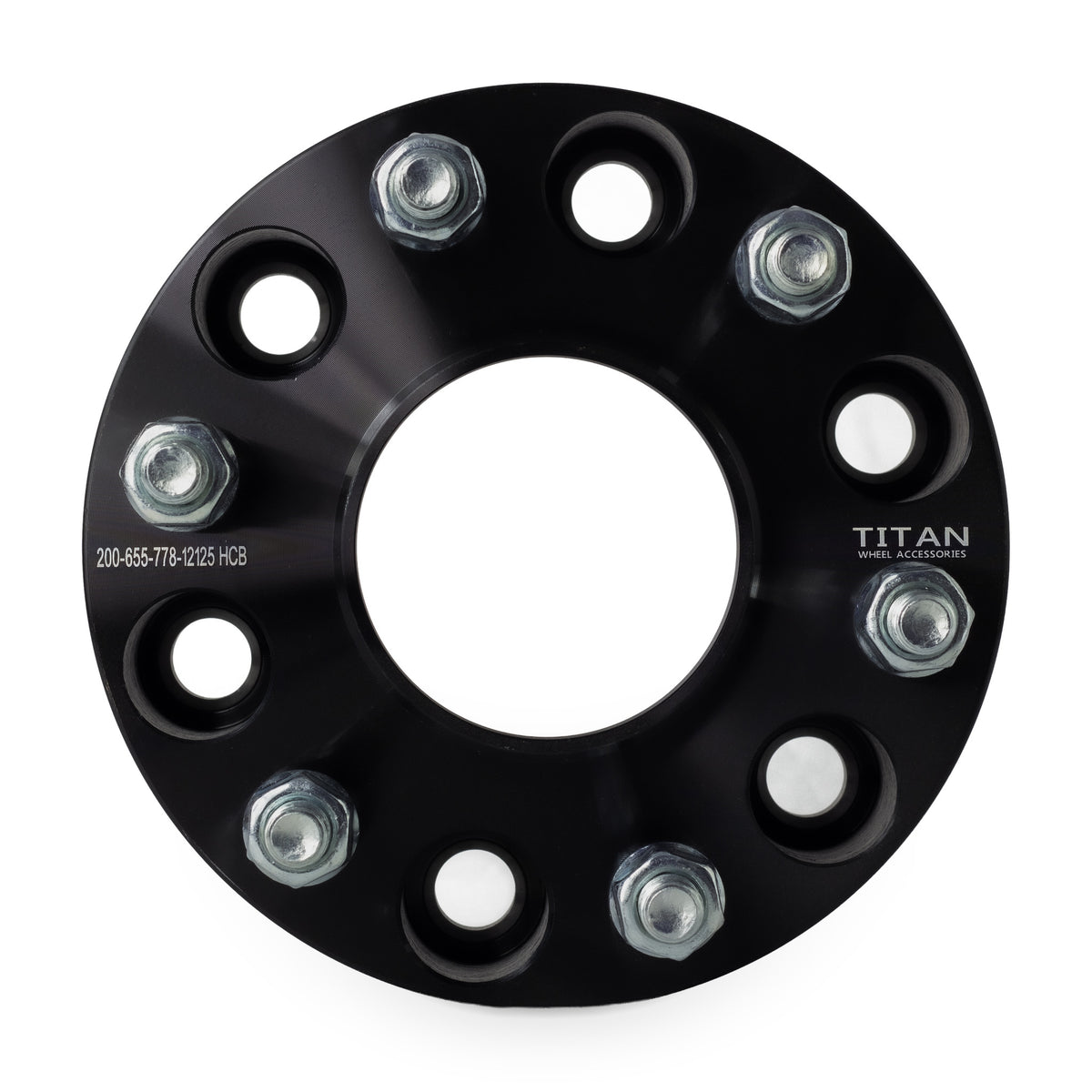 2" (50mm) Wheel Spacers for Infiniti QX56 Nissan Armada | 6x5.5 (6x139.7) | 77.8 Hubcentric |12x1.25 Studs — front view