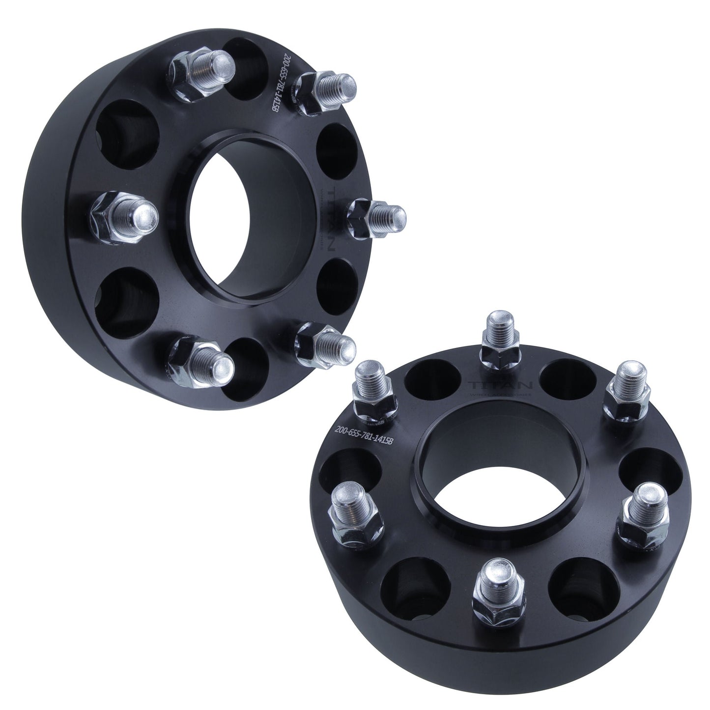 2" (50mm) Wheel Spacers for Chevy Silverado Tahoe Avalanche Suburban | 6x5.5 (6x139.7) | 78.1 Hubcentric |14x1.5 Studs |