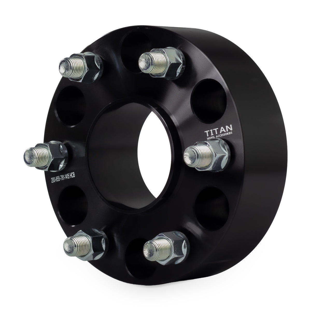 2" (50mm) Wheel Spacers for Chevy Silverado Tahoe Avalanche Suburban | 6x5.5 (6x139.7) — front three-quarter view