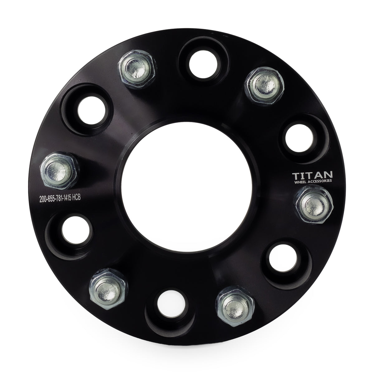 2" (50mm) Wheel Spacers for Chevy Silverado Tahoe Avalanche Suburban | 6x5.5 (6x139.7) | 78.1 Hubcentric — front view