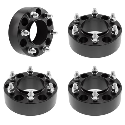 2" (50mm) Wheel Spacers for Ford Bronco 2021-2022 Ranger 2019+ | 6x5.5 (6x139.7) | 93.1 Hubcentric | 12x1.5 Studs |
