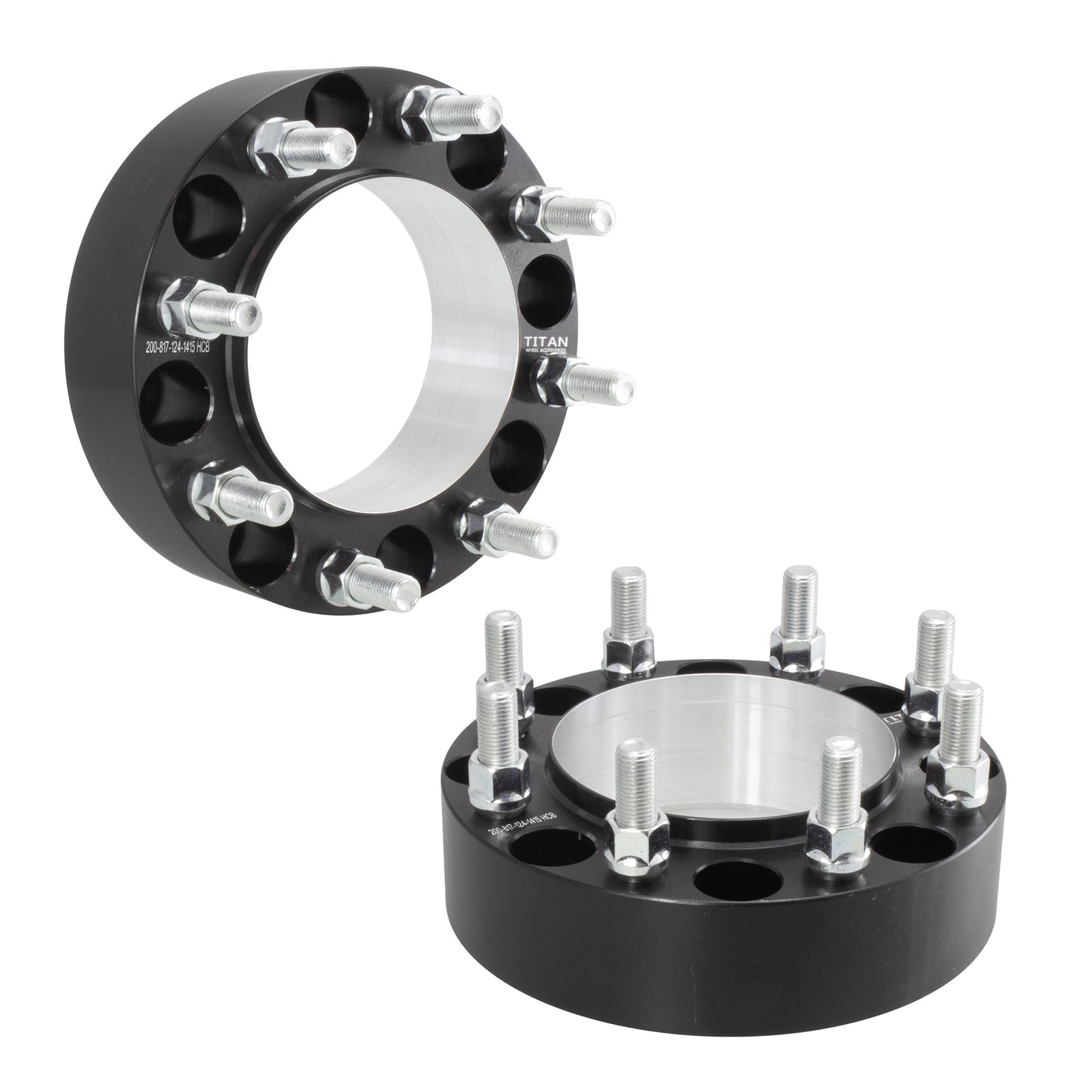 1.5" (38mm) Wheel Spacers for Ford 1999-2025 F250 F350 Excursion | 8x170 | 124.9 Hubcentric |14x1.5 Studs |