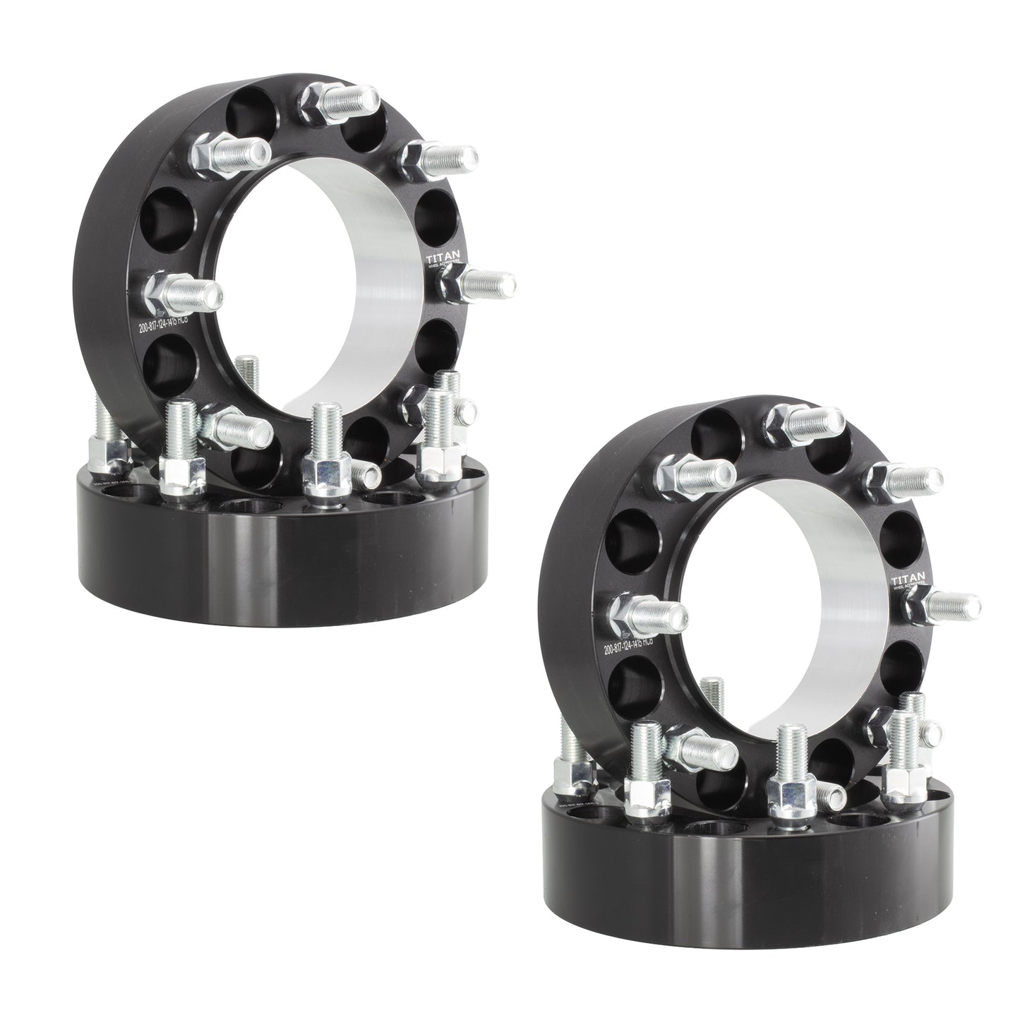 1.5" (38mm) Wheel Spacers for Ford 1999-2025 F250 F350 Excursion | 8x170 | 124.9 Hubcentric |14x1.5 Studs |