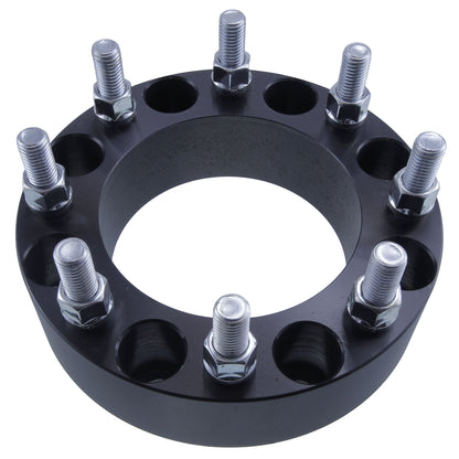 Espaciadores de ruedas de 2" para Ford F250 F350 | 8x170 | Hubcentric | Pernos de 14x2 |