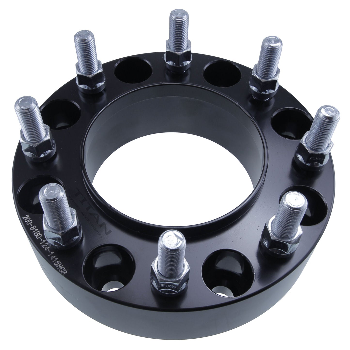 Espaciadores de ruedas de 2" (50 mm) para Chevy Silverado GMC Sierra 2500 3500 | 8x180 | 124.1 Hubcentric | Pernos de 14x1.5 |