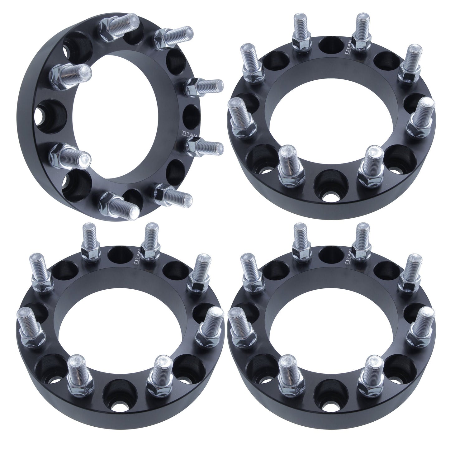 2" (50mm) Wheel Spacers for Chevy Silverado GMC Sierra 3500HD Dually | 8x210 | 14x1.5 Studs |