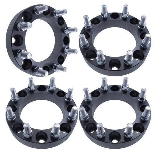 2" (50mm) Wheel Spacers for Chevy Silverado GMC Sierra 3500HD Dually | 8x210 | 14x1.5 Studs |