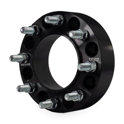 2" (50mm) Wheel Spacers for Chevy Silverado 2500 3500 Suburban HD | 8x6.5 | 116.7 Hubcentric |14x1.5 Studs