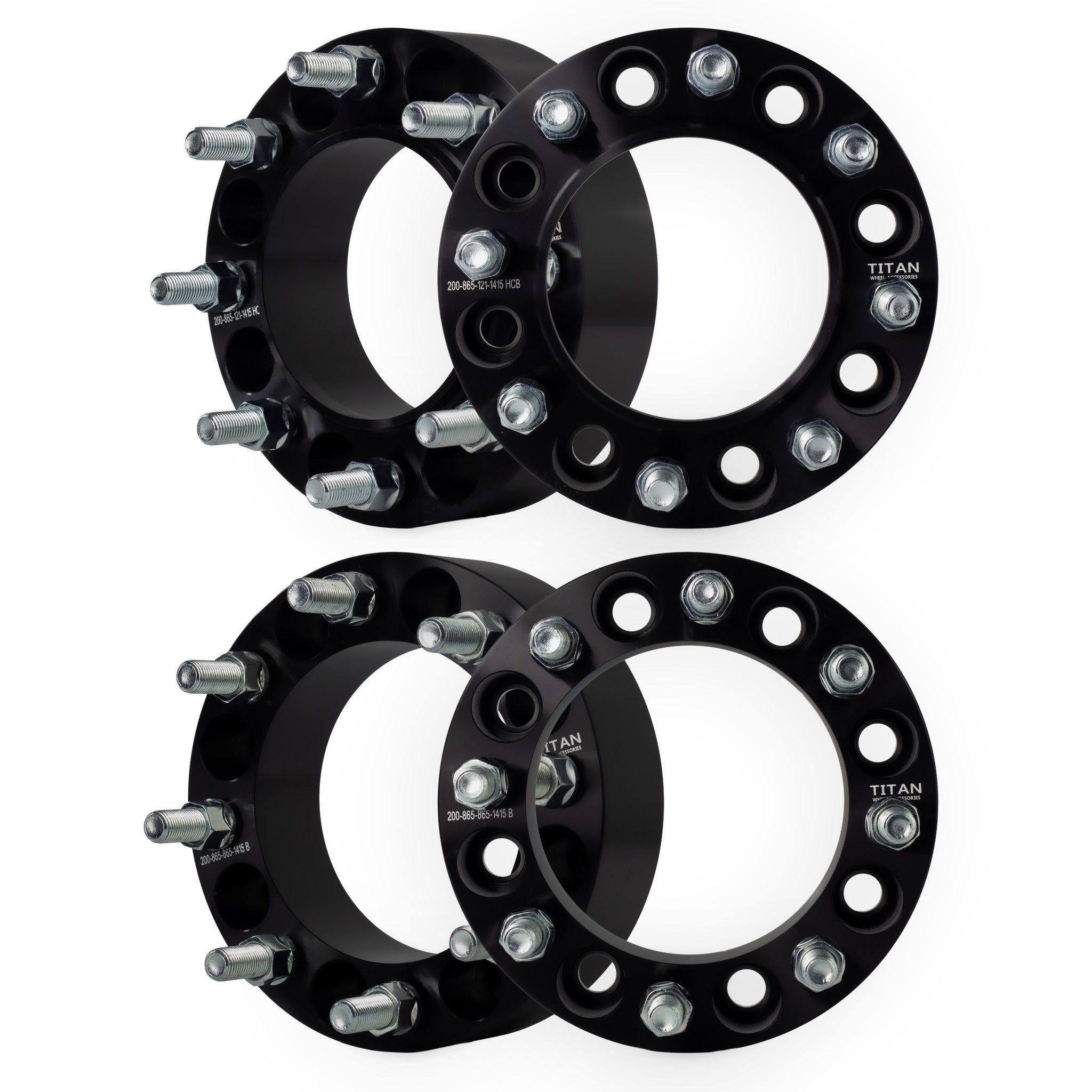 2 Inch Hubcentric Wheel Spacers for Nissan NV Ram 2500 3500 | 8x6